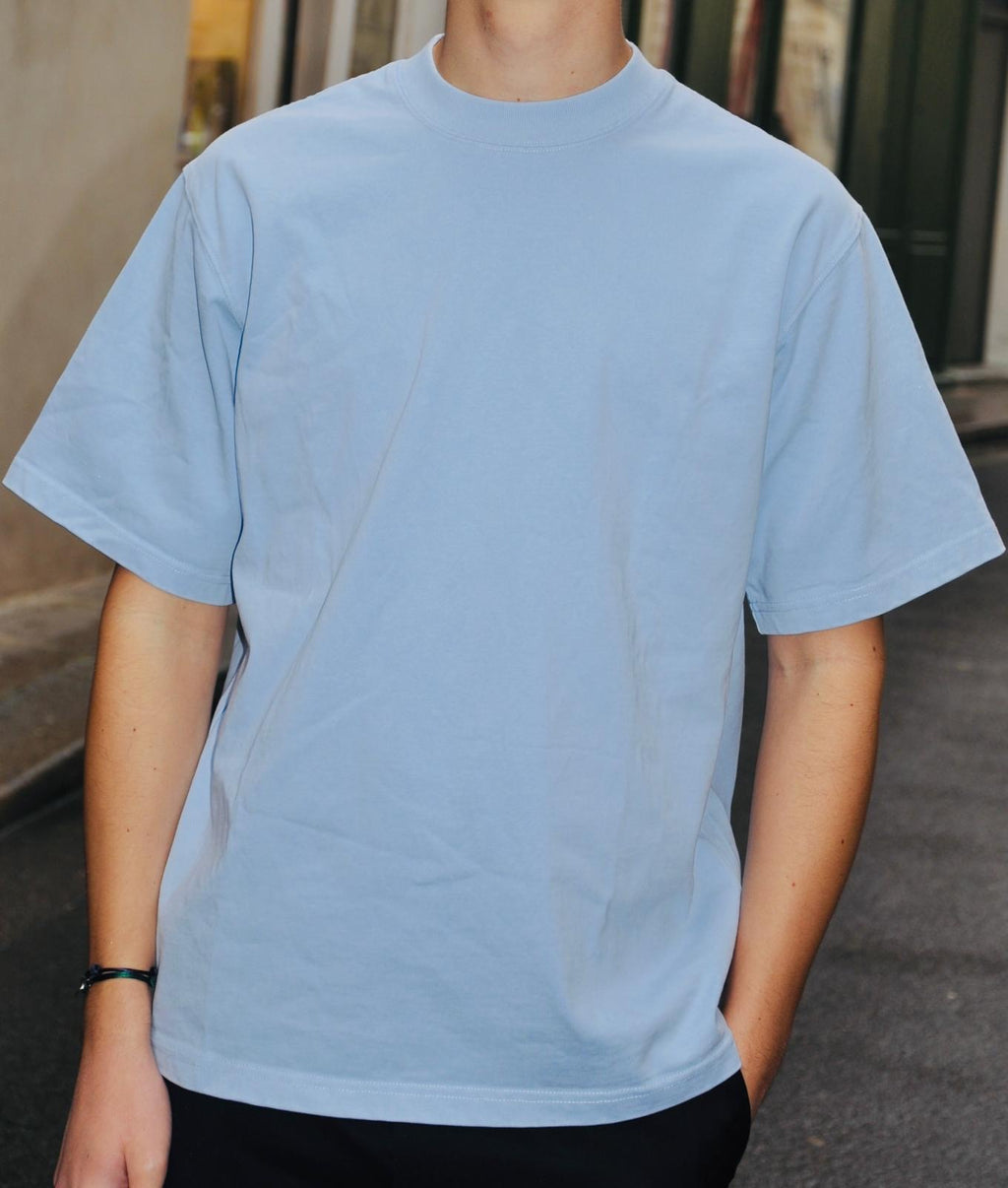 T-SHIRT BLEU DE BLEU (OVERSIZE)