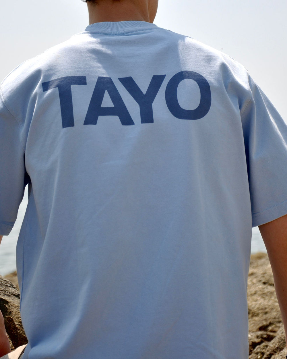T-SHIRT BLEU DE BLEU